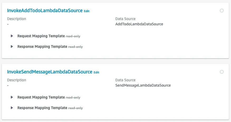 Our pipeline resolver with multiple function calls.